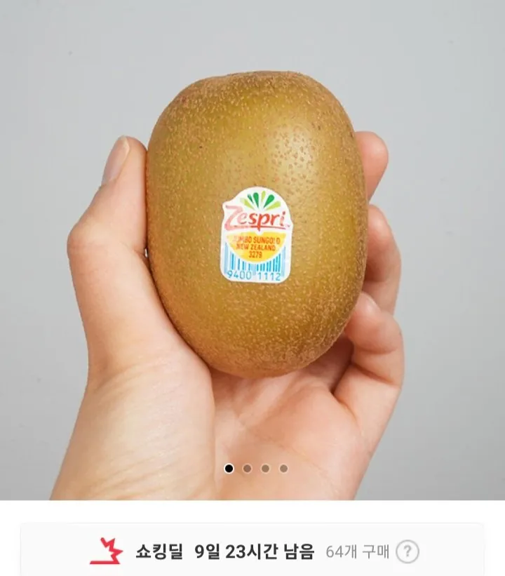 [11번가] 제스프리 골드키위 점보과 2kg 13과 (17,960원/무료)