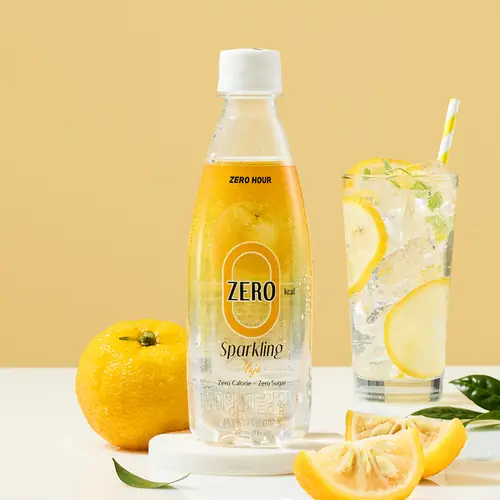 [토스쇼핑] 제로아워 0kcal 스파클링 유자, 350ml, 24개(6,900원/무료)