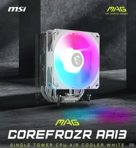 [네이버] MSI MAG 코어프로저 AA13 ARGB CPU쿨러 화이트