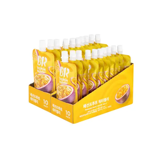 [토스쇼핑] 배스킨라빈스 패션푸르트 워터젤리, 100ml, 20개 (12,900원 / 무료)