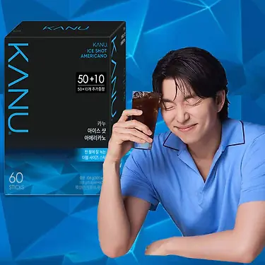 [톡딜] 카누 아이스샷 아메리카노 60T (16,800원/무료)