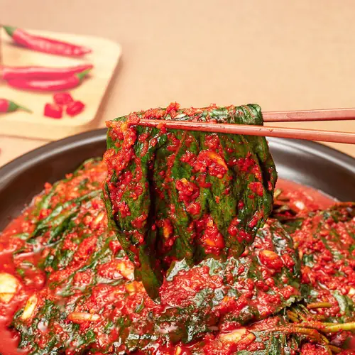 [옥션] 국내산 깻잎김치 1kg (13,960원/무료)