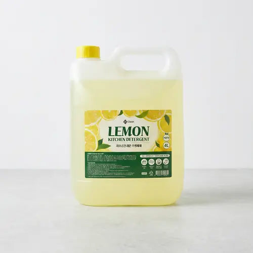 [토스쇼핑] 지오클린 레몬 주방세제, 4L, 2개 (9,900원 / 무료)