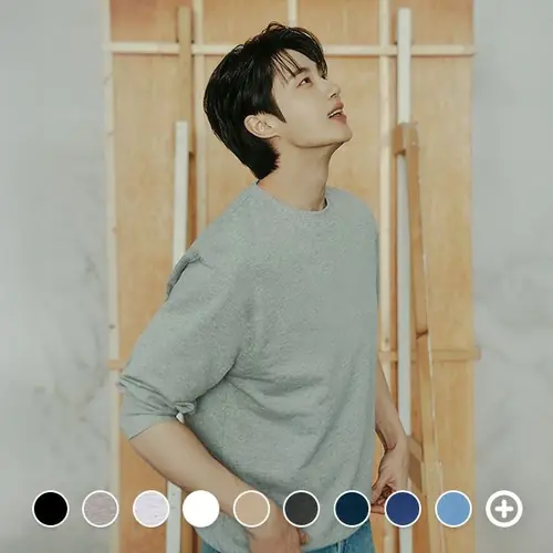 [롯데온] 지오다노 라운드넥 맨투맨