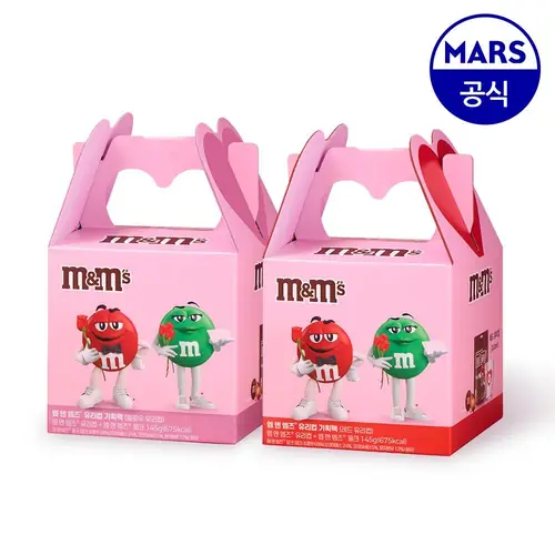 [롯데온] 엠앤엠즈밀크 145g x 2개+유리컵2개 (10,900원/무료)